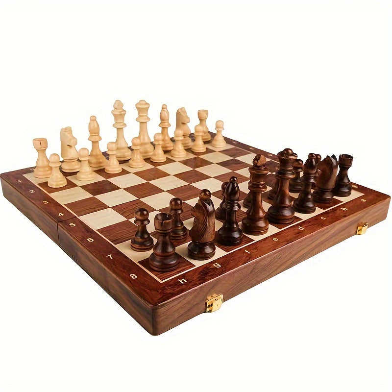 NOUVEAU RICHE Luxus Schachspiel aus Massivholz – Checkmate