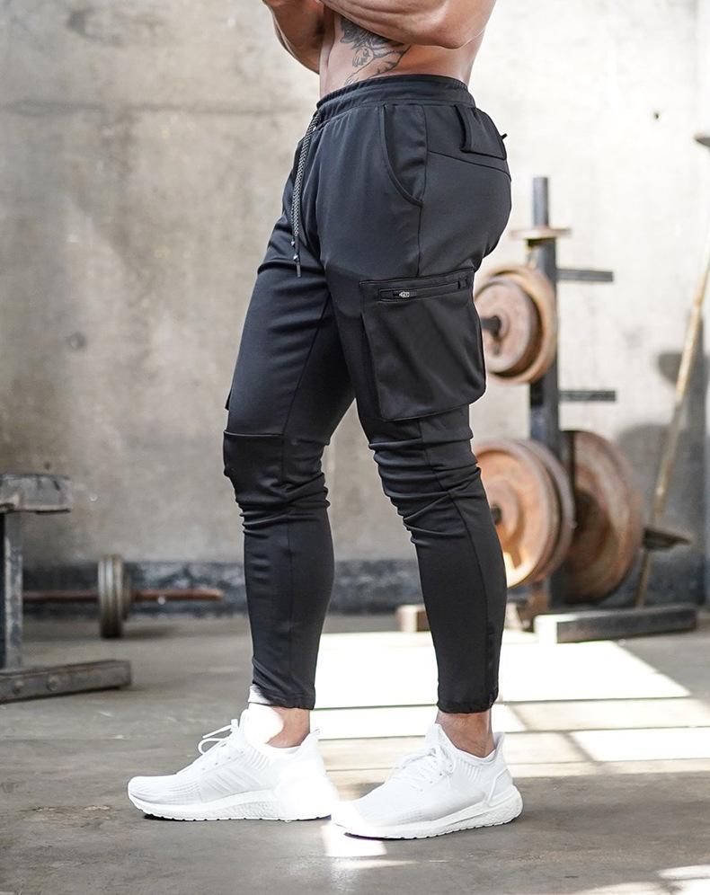 NOUVEAU RICHE Herren Jogginghose Kordelzug Dehnbar Bequem Atmungsaktiv Schwarz