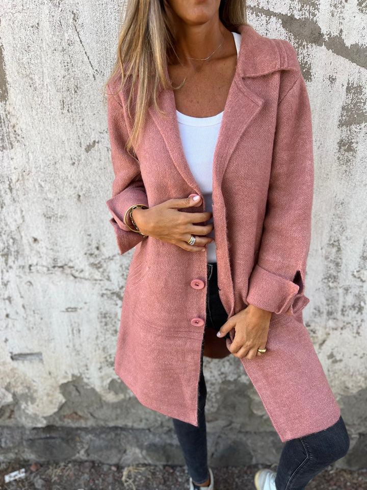 NOUVEAU RICHE Legere Lange Strickjacke – Langer Cardigan Damen, weich & atmungsaktiv, für jede Jahreszeit, S–3XL – Sephira