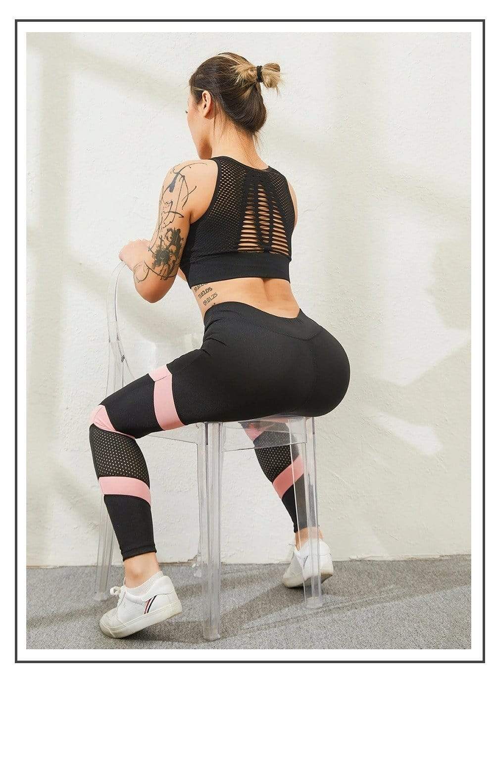 NOUVEAU RICHE High-Waist Yoga-Leggings – Damen Yogahose & Sportleggings, atmungsaktiver Stretch, S–XL – Roque Luna