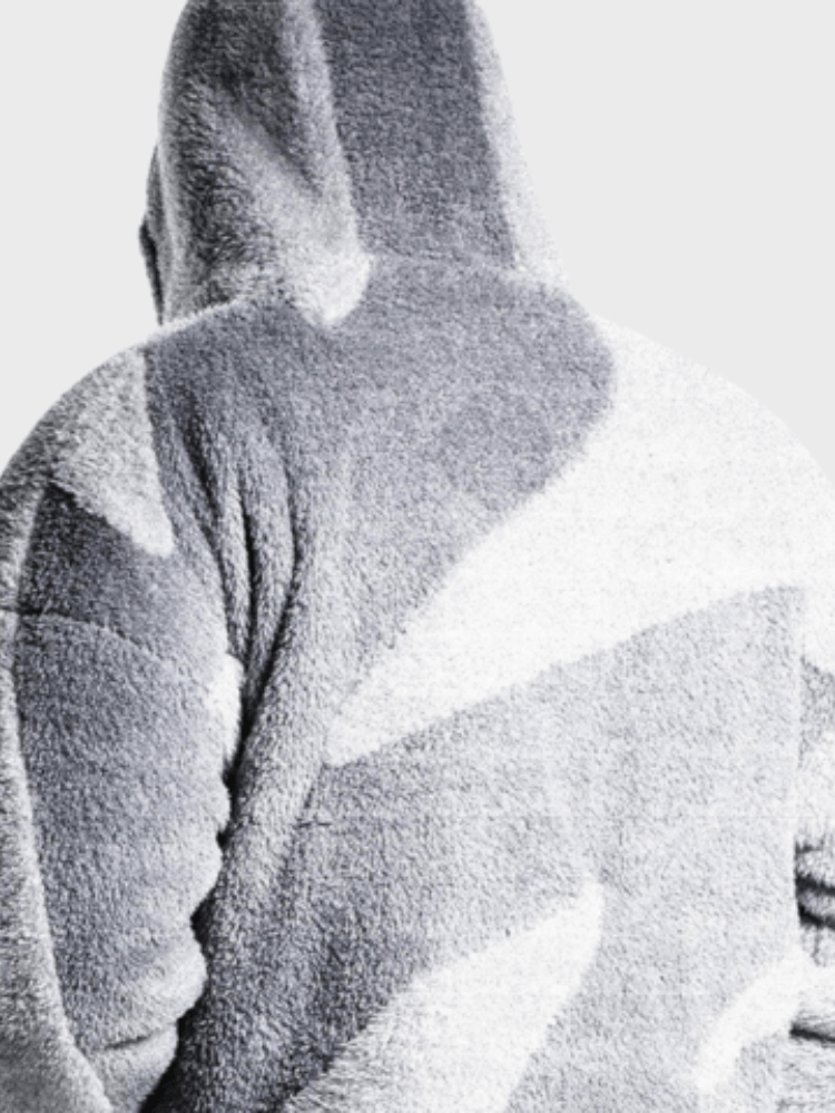 NOUVEAU RICHE Wilshire | Herren Oversized Jacke mit durchgehendem Reißverschluss