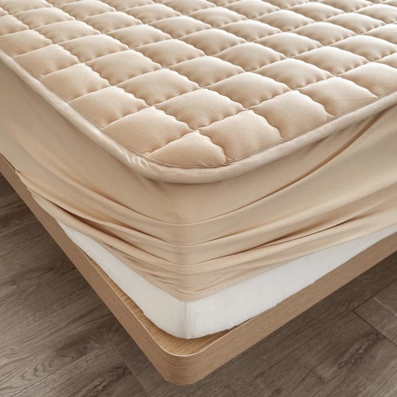 NOUVEAU RICHE Wasserdichter Matratzenschoner – Spannbetttuch Matratzenbezug mit Gummizug, atmungsaktiv & geräuscharm, 90×200 bis 200×220 cm