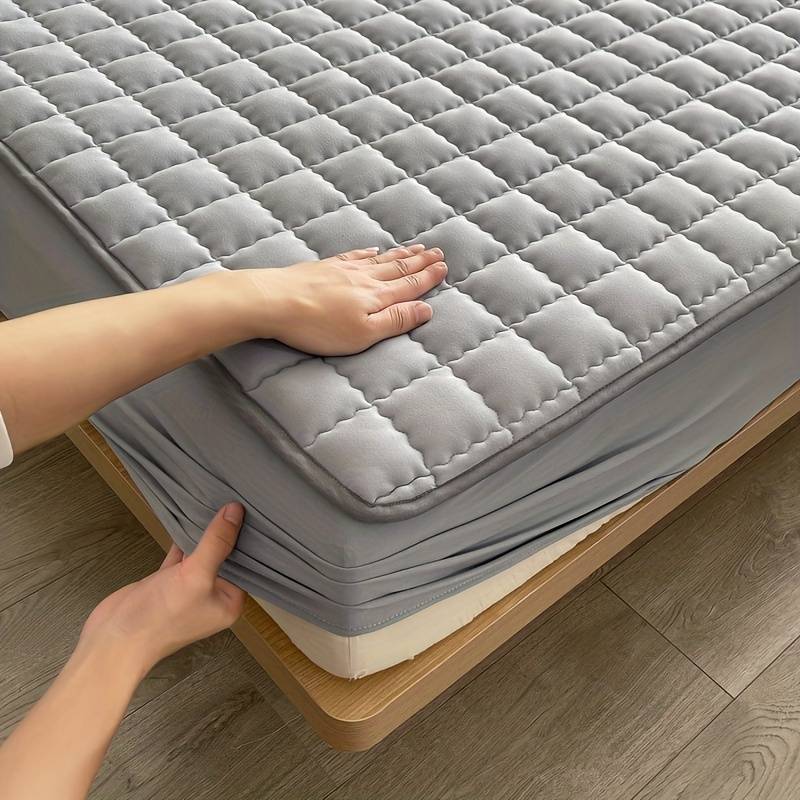 NOUVEAU RICHE Wasserdichter Matratzenschoner – Spannbetttuch Matratzenbezug mit Gummizug, atmungsaktiv & geräuscharm, 90×200 bis 200×220 cm