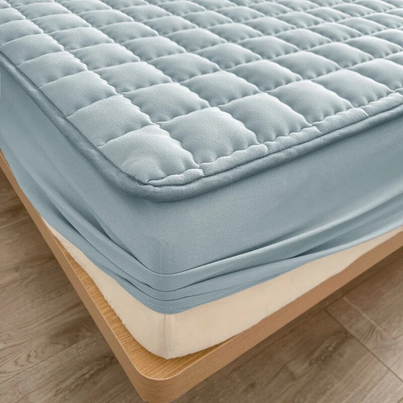 NOUVEAU RICHE Wasserdichter Matratzenschoner – Spannbetttuch Matratzenbezug mit Gummizug, atmungsaktiv & geräuscharm, 90×200 bis 200×220 cm