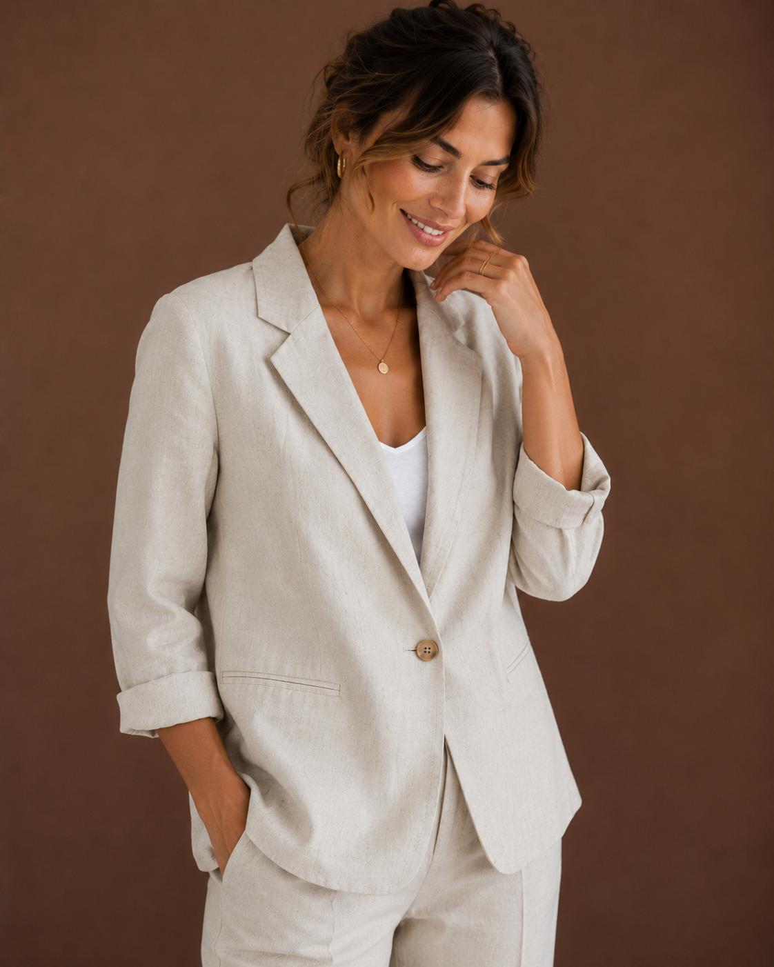 Leinenblazer Damen – Atmungsaktiv Und Elegant Für Den Sommer