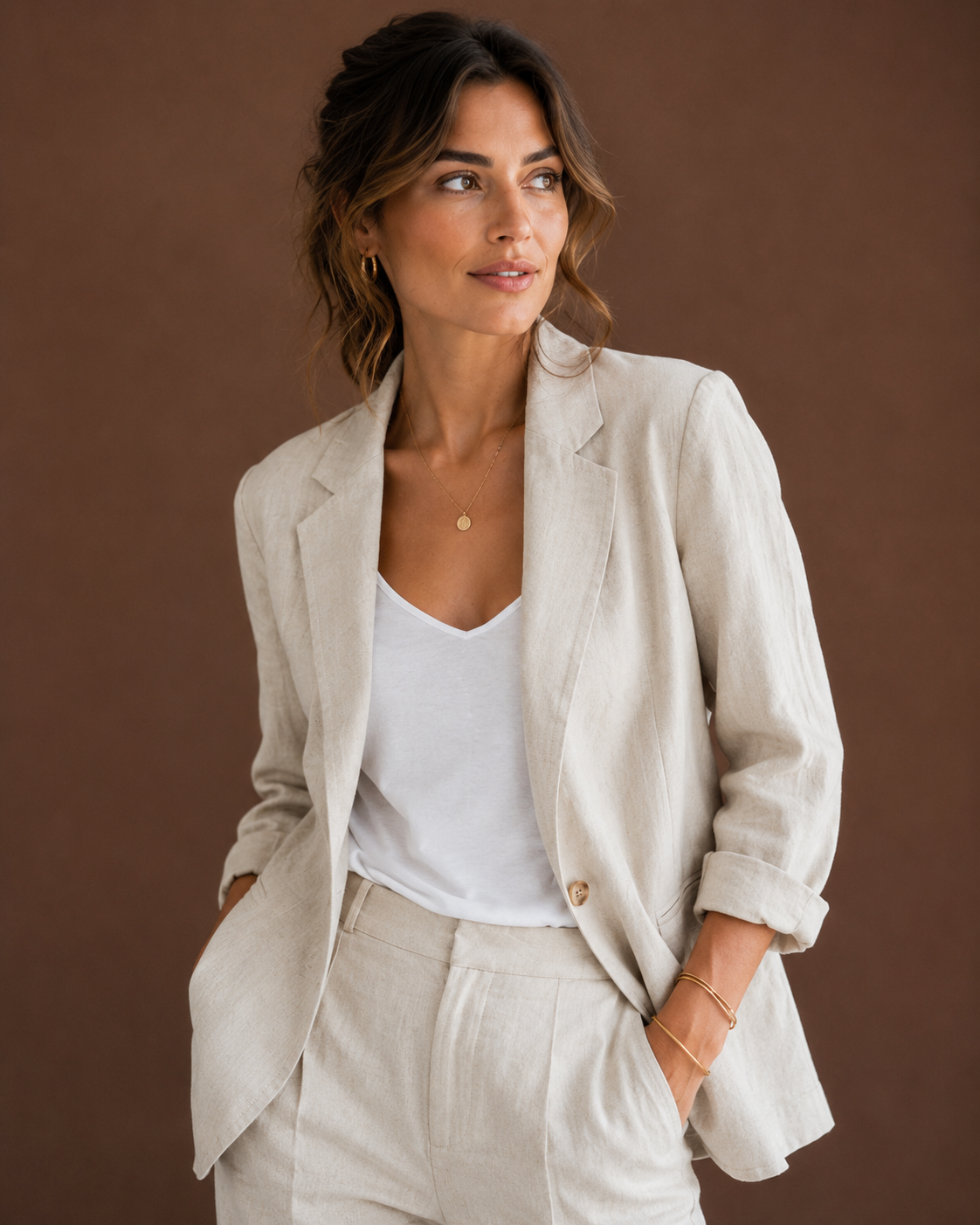 Leinenblazer Damen – Atmungsaktiv Und Elegant Für Den Sommer