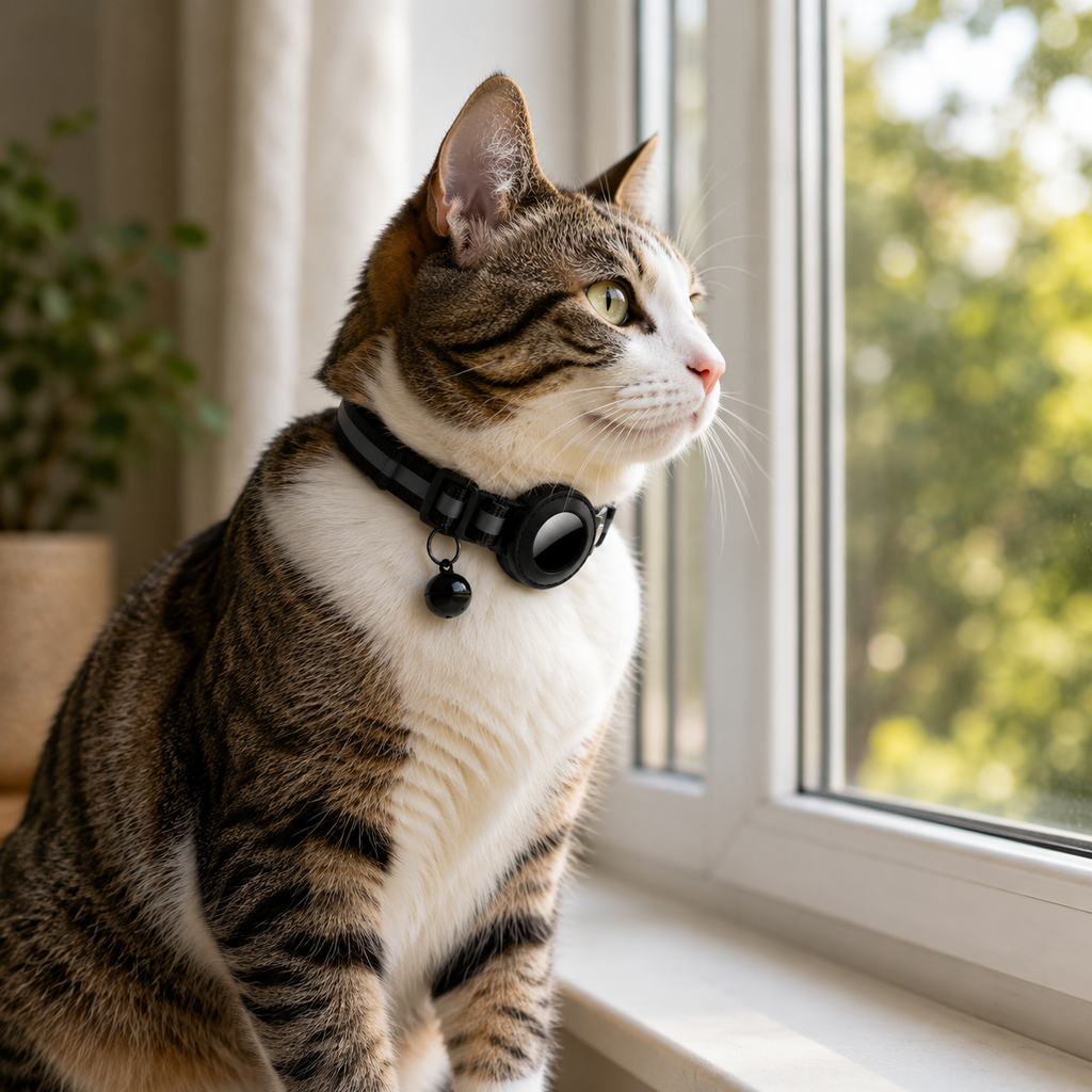 Collare GPS per Gatti – Localizzazione in Tempo Reale con Allarme di Zona tramite App