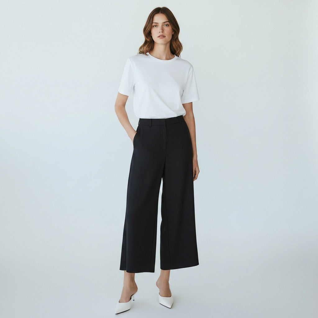 NOUVEAU RICHE Damen Pantoletten mit Absatz und Spitzfuß Elegant und Modern
