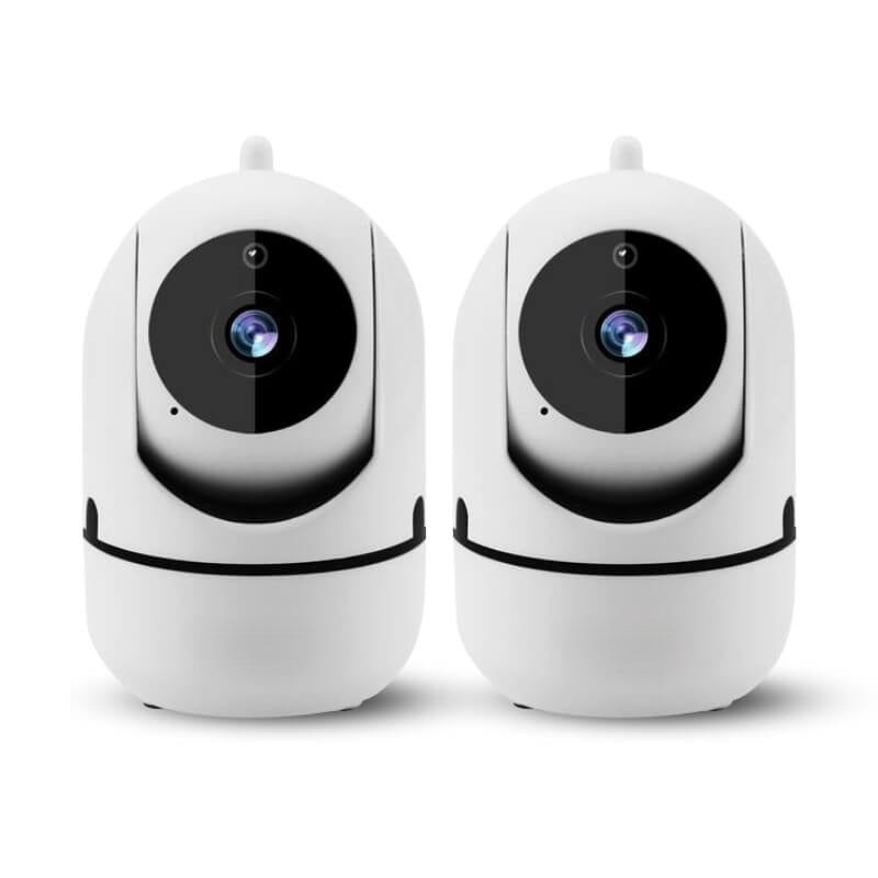 Drehbare WLAN-Innenkamera – Hundekamera & Babykamera mit 355° Schwenk, Auto-Tracking, 1080p, Ohne Abo – HomeView Mini