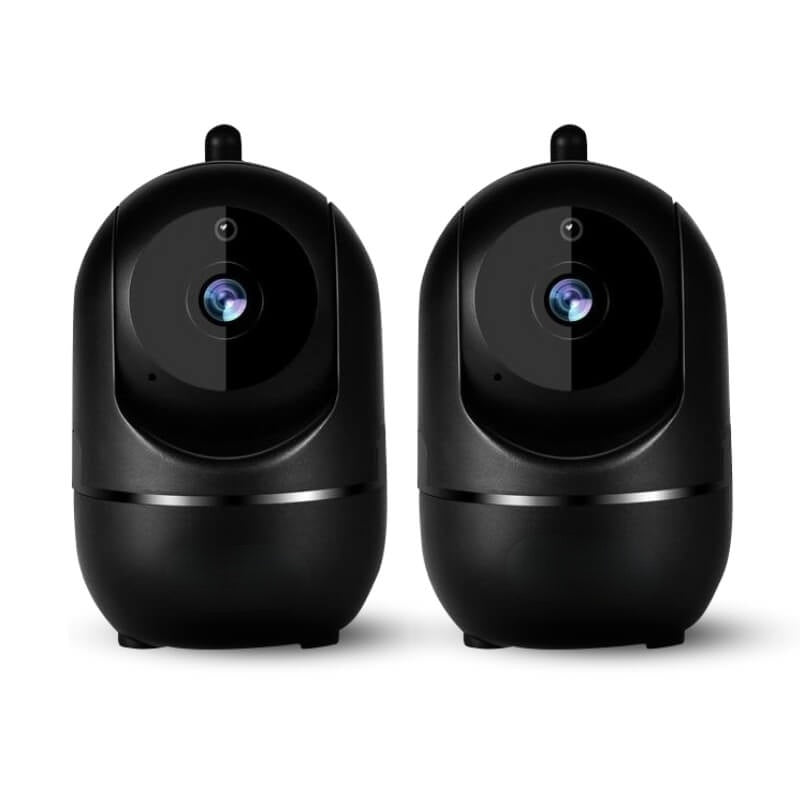 Drehbare WLAN-Innenkamera – Hundekamera & Babykamera mit 355° Schwenk, Auto-Tracking, 1080p, Ohne Abo – HomeView Mini