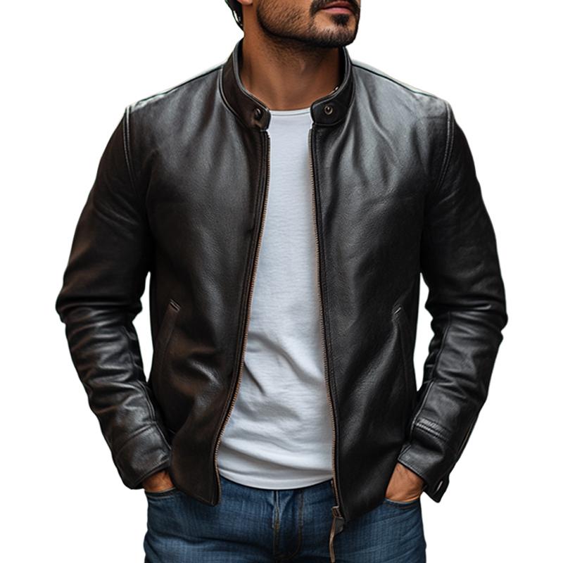 NOUVEAU RICHE Elegante Herrenjacke mit Kragen für formelle Anlässe und Freizeitmode