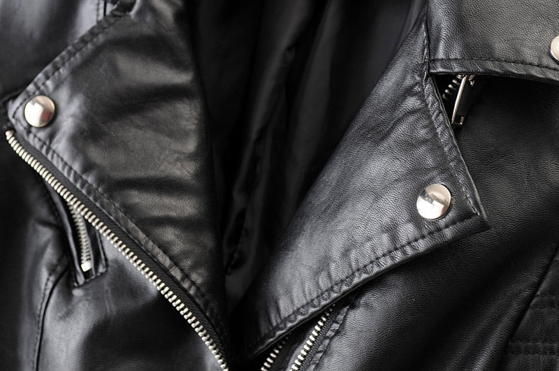NOUVEAU RICHE Damen Bikerjacke Wasserabweisend Vielseitige Allroundjacke