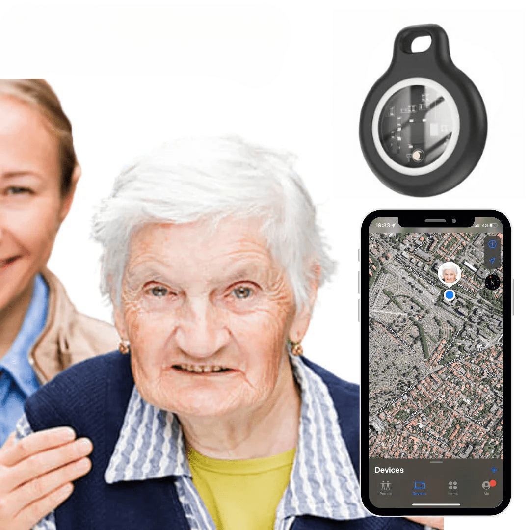 NOUVEAU RICHE Echtzeit-GPS-Tracker für Senioren mit wasserdichter Ortung und ohne Gebühren