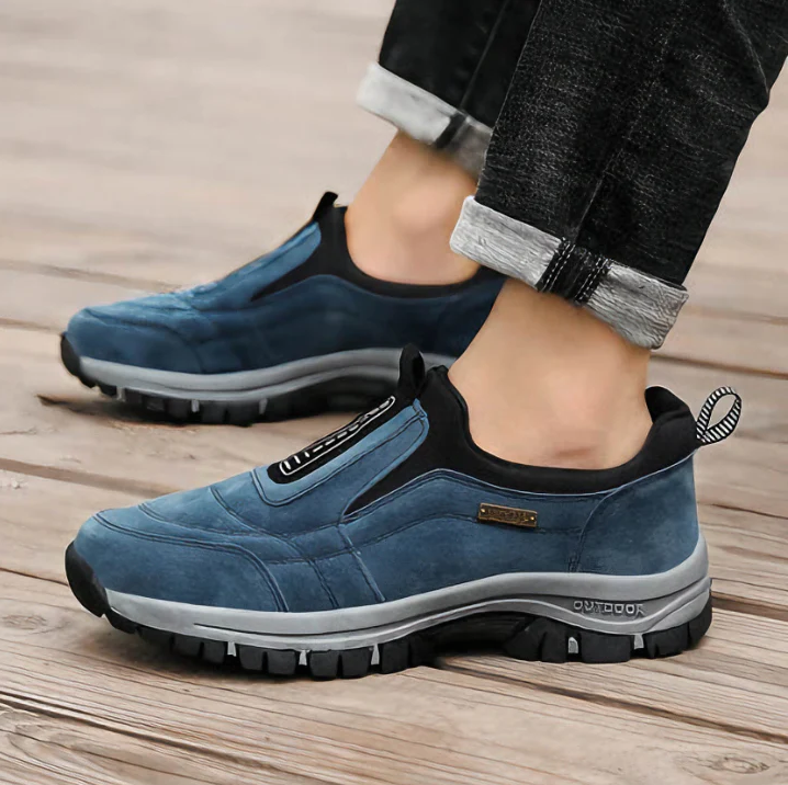 NOUVEAU RICHE Herren Wander Schuhe Schnell Reinschlüpfen Losgehen