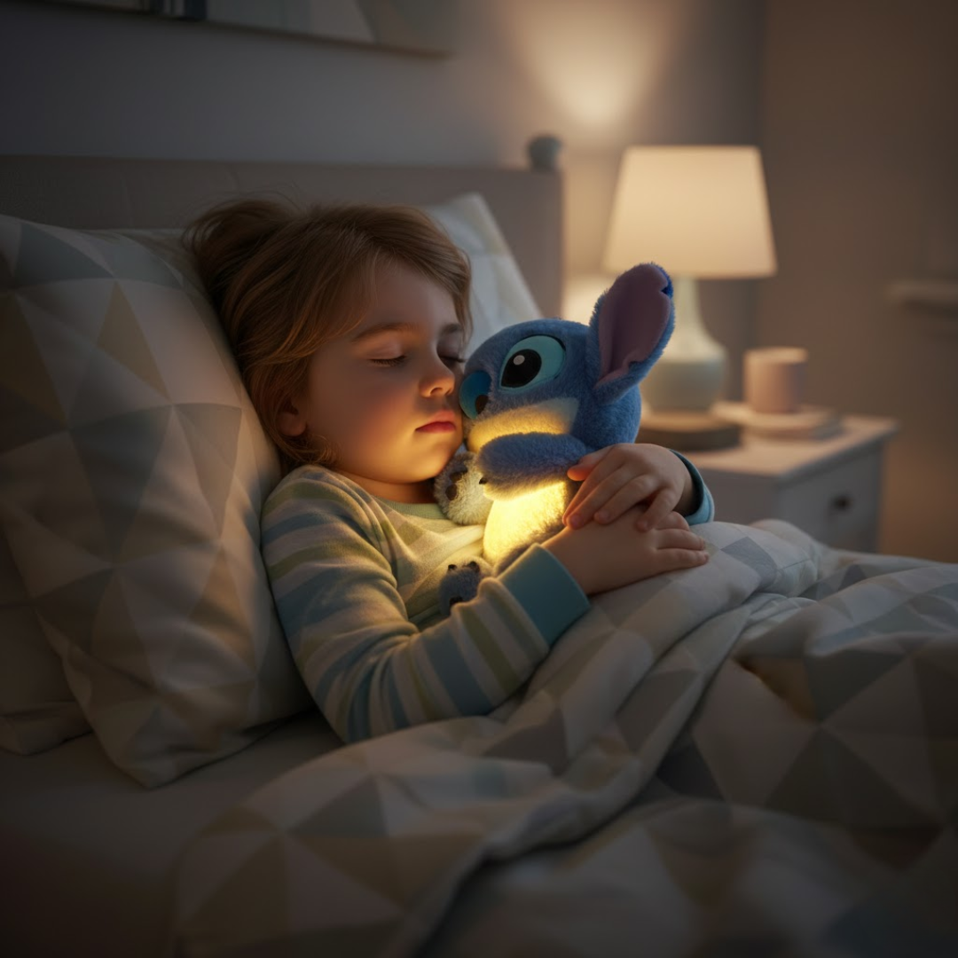 Beruhigendes Kuscheltier für Jedes Alter – Weiches Plüschtier zum Einschlafen für Kinder & Erwachsene, Blau oder Rosa – SnugBug