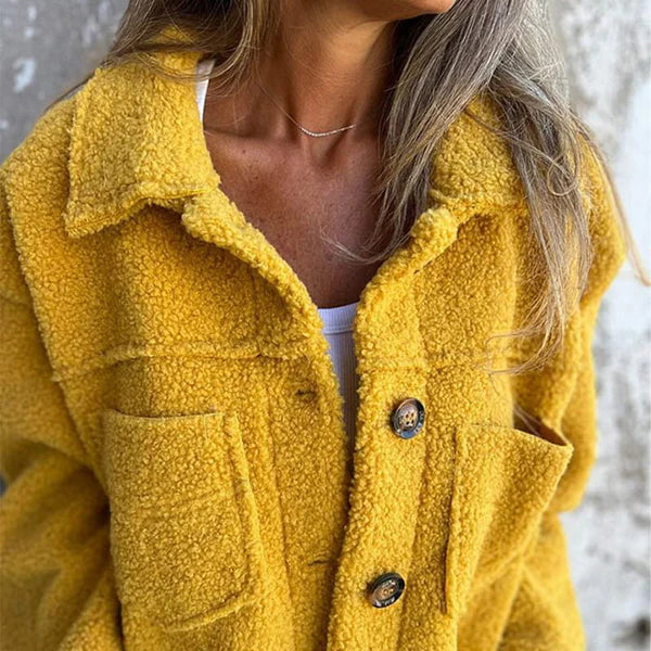 Luna | Damen Strickjacke | Kragenausschnitt