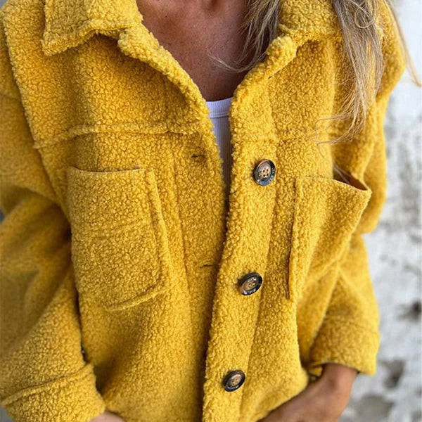 Luna | Damen Strickjacke | Kragenausschnitt