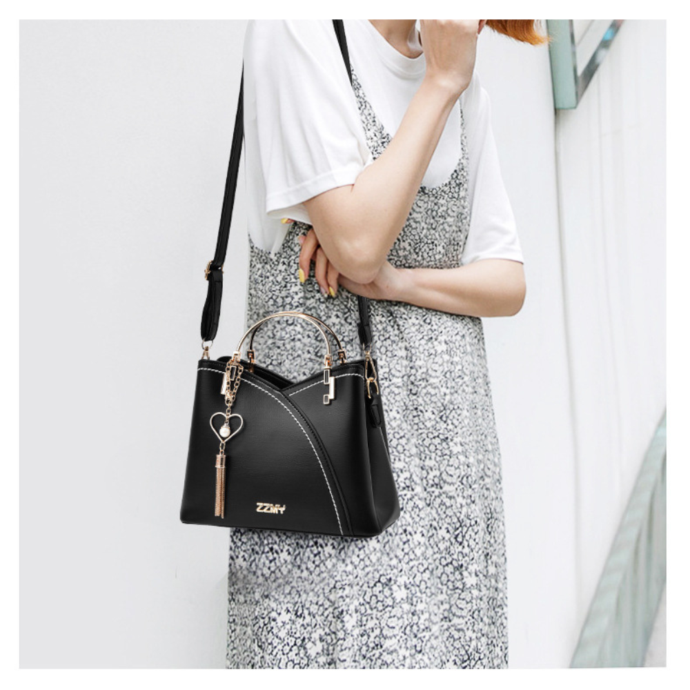 NOUVEAU RICHE Damen Handtasche – Elegante Tasche mit Stil und Hoher Praktikabilität