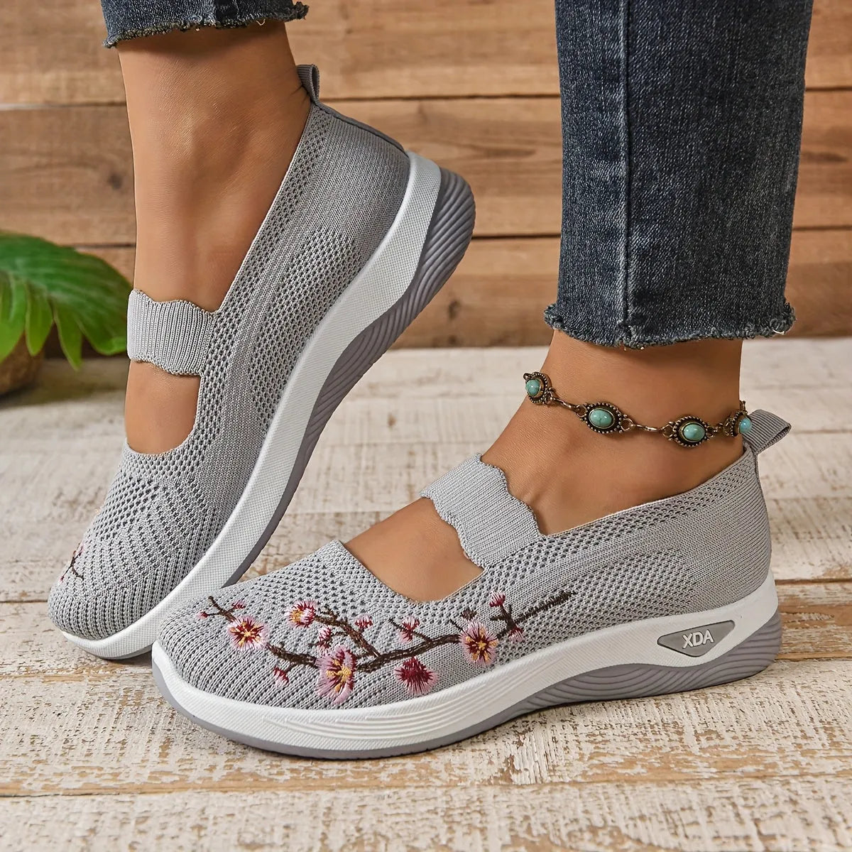 NOUVEAU RICHE Schlupfschuhe Weiche Sohle Druckverteilung Entlastung