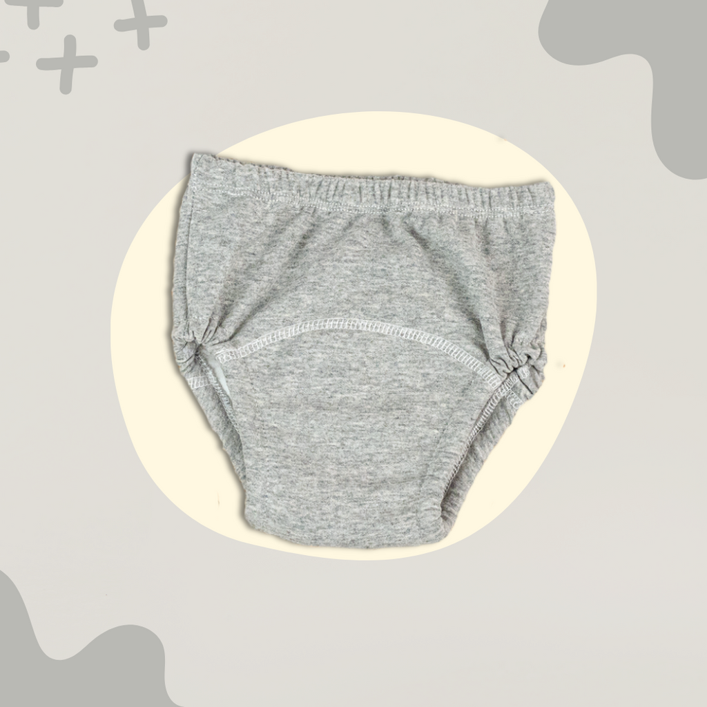 NOUVEAU RICHE Töpfchen Lernunterhose Zweischichtentechnologie Sauberwerden Grau