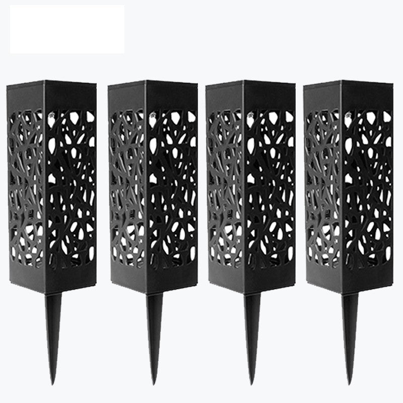 NOUVEAU RICHE Tina Gartenlampen – Gemütliche Solar-LED-Gartenbeleuchtung mit Erdspiess, Weiss oder Warmweiss, 2 bis 8 Stück 4 Stück