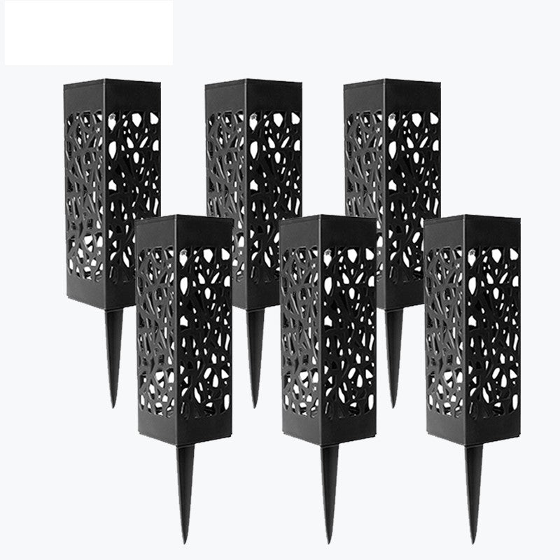 NOUVEAU RICHE Tina Gartenlampen – Gemütliche Solar-LED-Gartenbeleuchtung mit Erdspiess, Weiss oder Warmweiss, 2 bis 8 Stück 6 Stück