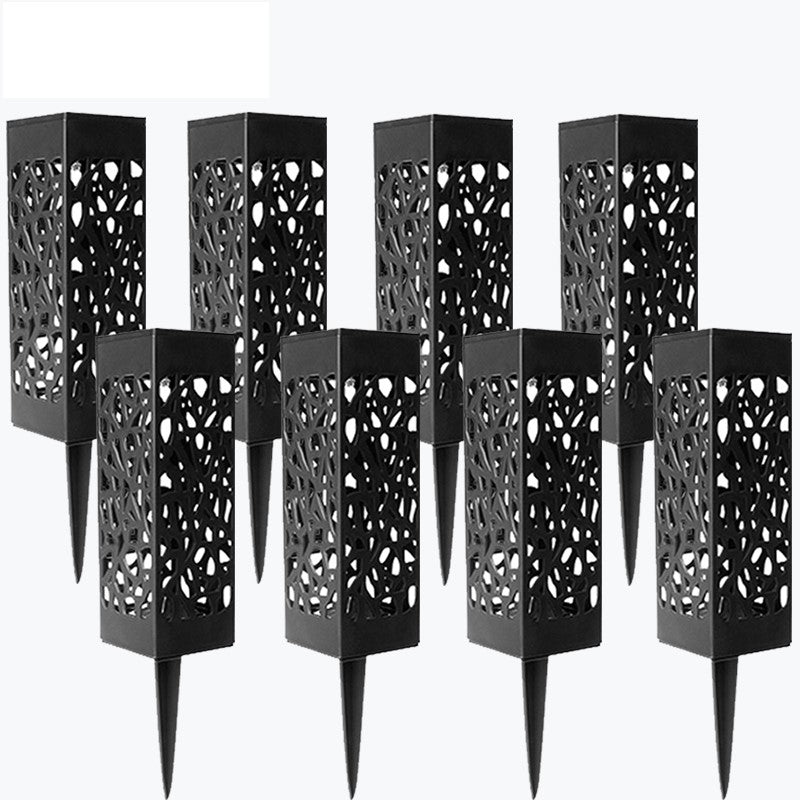 NOUVEAU RICHE Tina Gartenlampen – Gemütliche Solar-LED-Gartenbeleuchtung mit Erdspiess, Weiss oder Warmweiss, 2 bis 8 Stück 8 Stück
