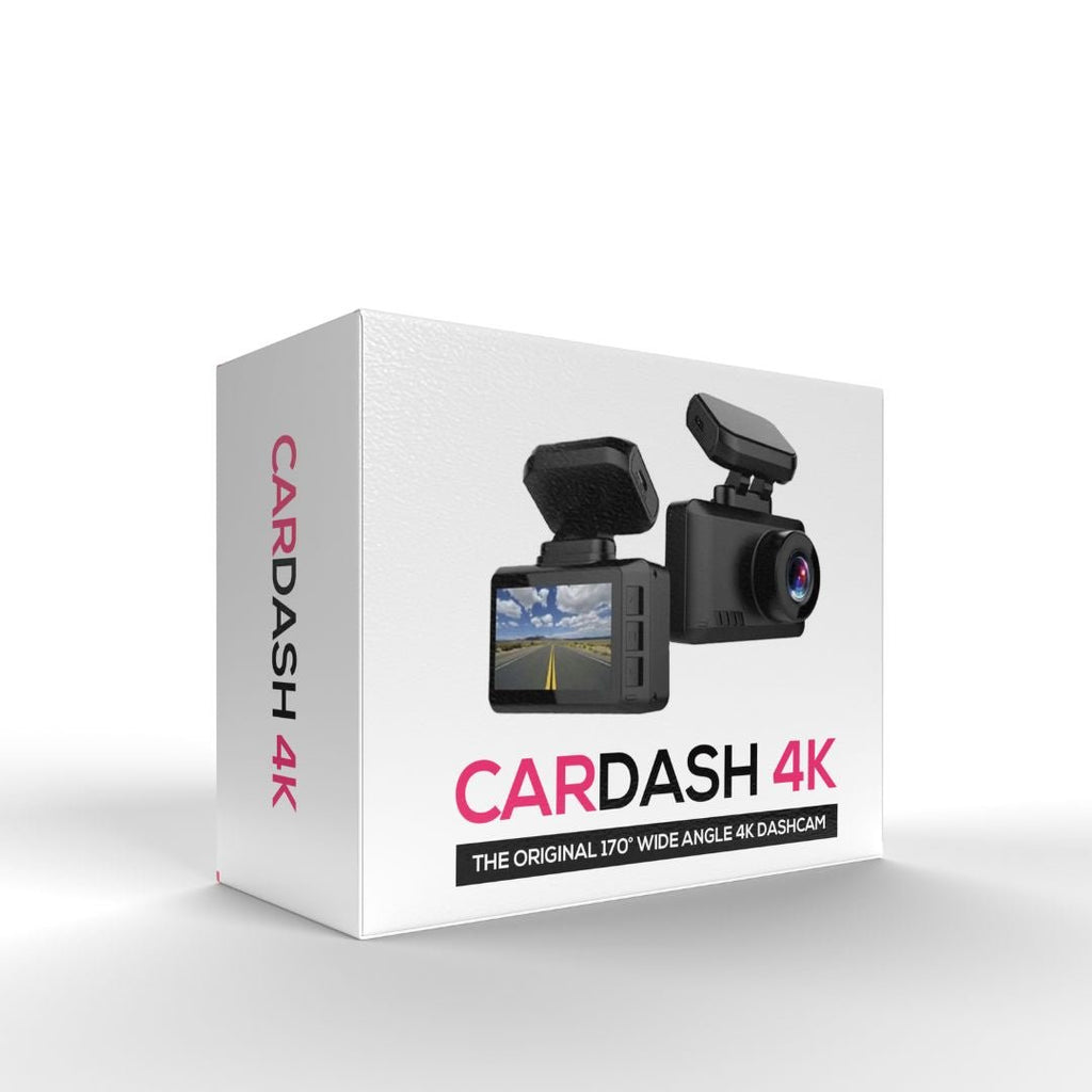 NOUVEAU RICHE Ultra-HD-4K-Dashcam – Autokamera mit GPS & WLAN, 2,45 Zoll IPS-Display, App-Zugriff – RoadScanX