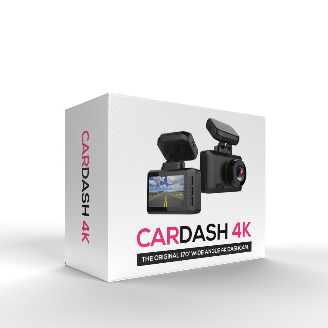 NOUVEAU RICHE Ultra-HD-4K-Dashcam – Autokamera mit GPS & WLAN, 2,45 Zoll IPS-Display, App-Zugriff – RoadScanX