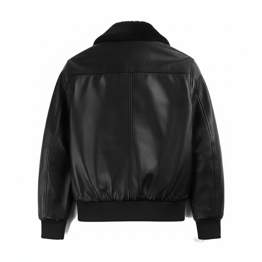 Winter Vintage Leder Motorradjacke Neville