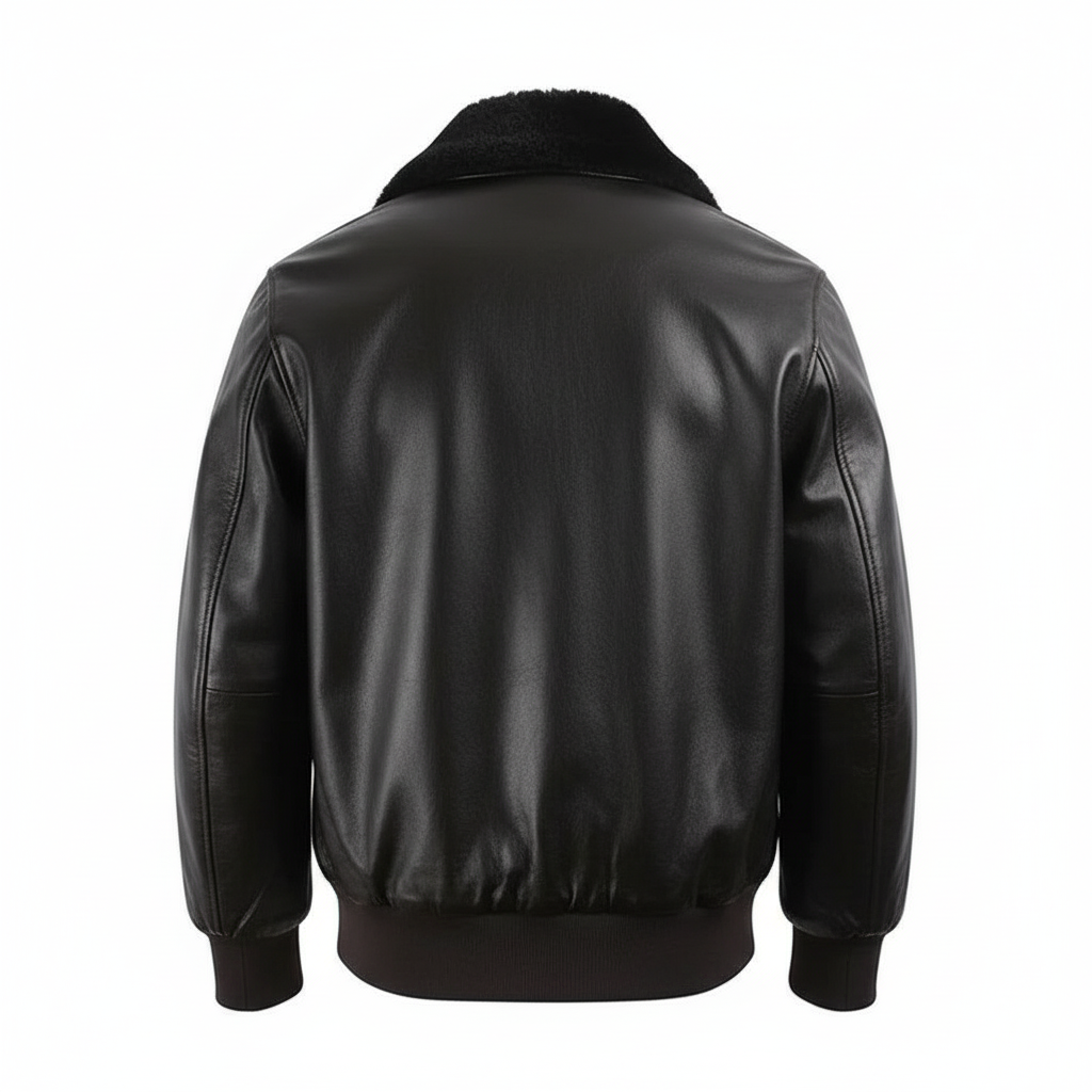 Winter Vintage Leder Motorradjacke Neville