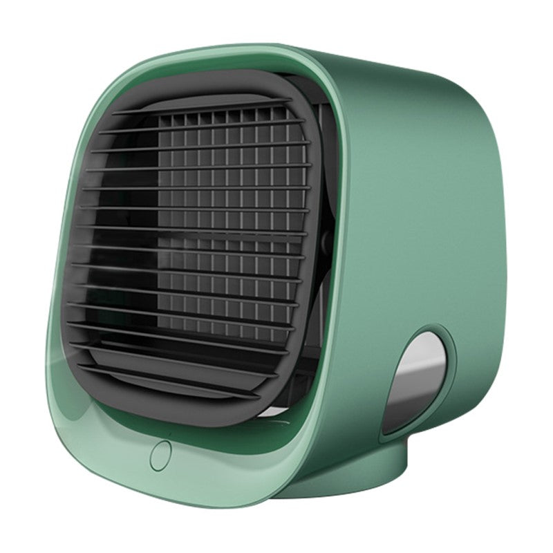NOUVEAU RICHE Kompakter Luftkühler – 2-in-1 Luftkühler und Luftbefeuchter für Zuhause oder Büro – leise Mini Klimaanlage für Schreibtisch & Nachttisch