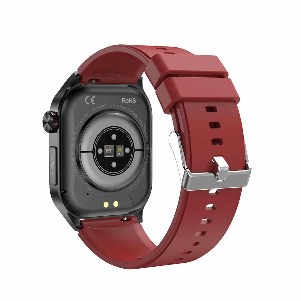 NOUVEAU RICHE Smartwatch mit Aktivitätstracking – Fitnessuhr mit Herzfrequenz-, Schritt- & Schlaftracking, Touchscreen, 4 Farben – HealthSync