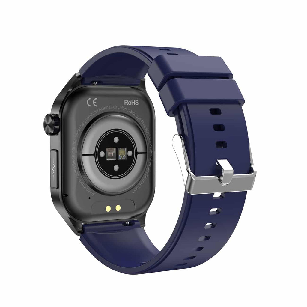 NOUVEAU RICHE Smartwatch mit Aktivitätstracking – Fitnessuhr mit Herzfrequenz-, Schritt- & Schlaftracking, Touchscreen, 4 Farben – HealthSync