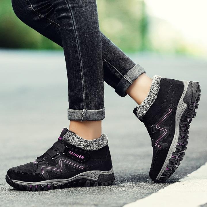 NOUVEAU RICHE Winterstiefel Mit Pelzfutter Warm Kuschelig Für Wintertage