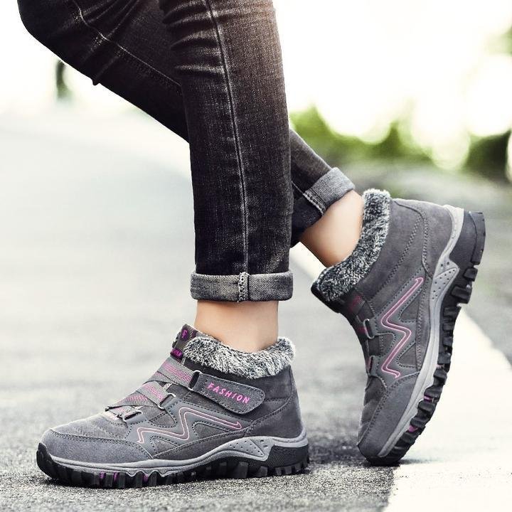 NOUVEAU RICHE Winterstiefel Mit Pelzfutter Warm Kuschelig Für Wintertage