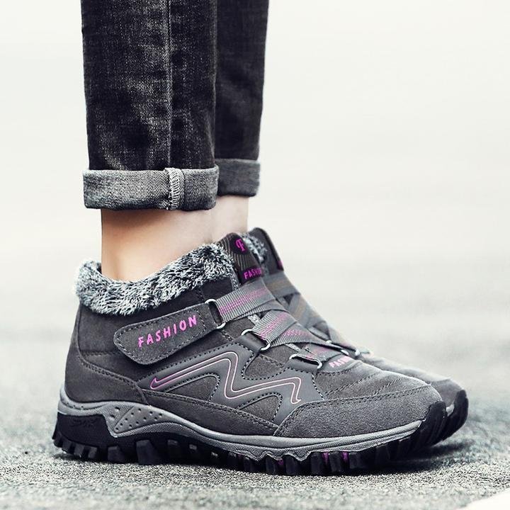 NOUVEAU RICHE Winterstiefel Mit Pelzfutter Warm Kuschelig Für Wintertage