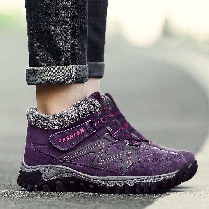 NOUVEAU RICHE Winterstiefel Mit Pelzfutter Warm Kuschelig Für Wintertage