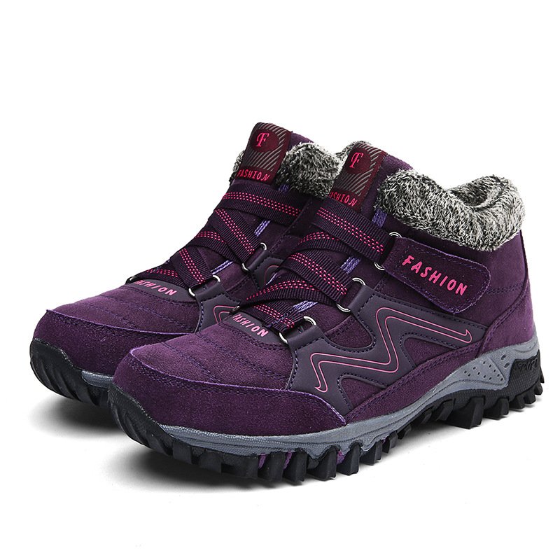 NOUVEAU RICHE Winterstiefel Mit Pelzfutter Warm Kuschelig Für Wintertage