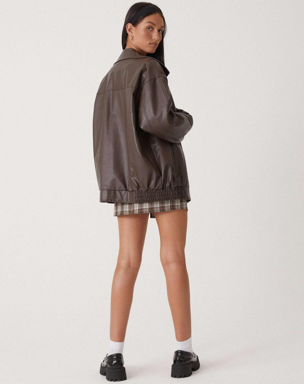 NOUVEAU RICHE Damen Oversized Jacke Elegante Vielseitiger Begleiter
