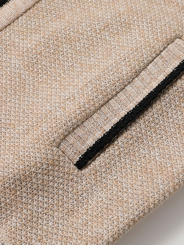 NOUVEAU RICHE Herren Zipper Strickpullover Reissverschluss Detail Italienisch