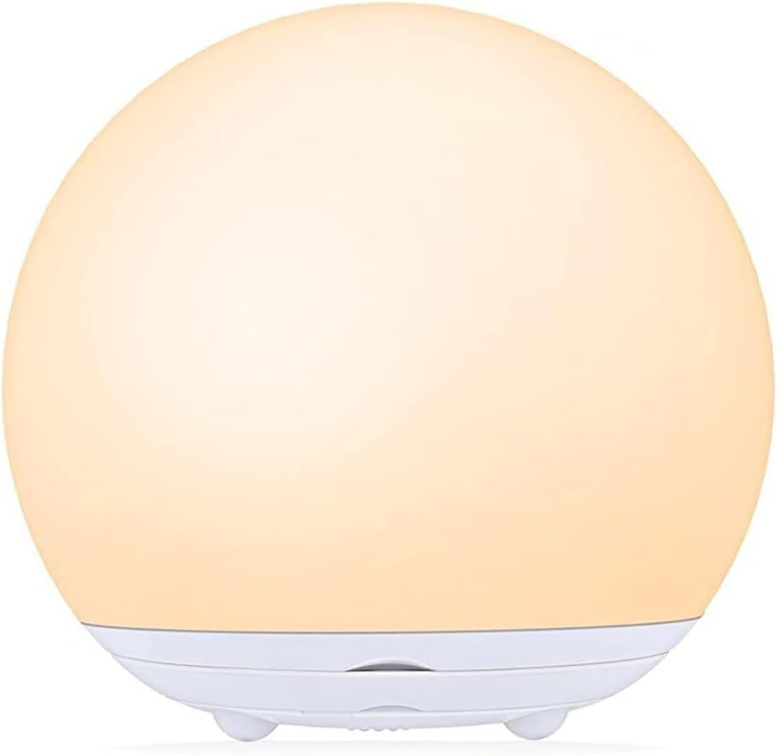NOUVEAU RICHE Stillnachtlampe – Kabelloses Nachtlicht aus BPA-freiem Silikon, dimmbar mit Touch, USB-aufladbar, für Babyzimmer Sieben einstellbare RGB-Farben